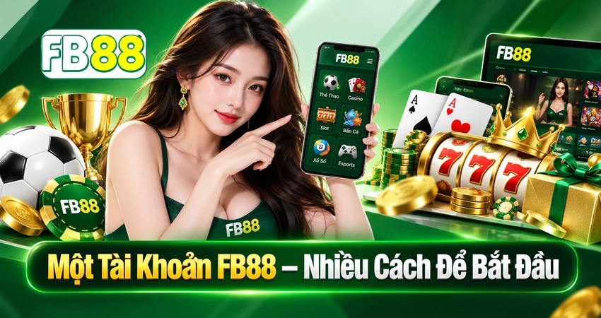 Một Tài Khoản FB88 – Nhiều Cách Để Bắt Đầu